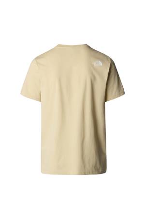 S/S Mountain Line Tee Erkek T-Shirt - NF0A87NT Gri - 2