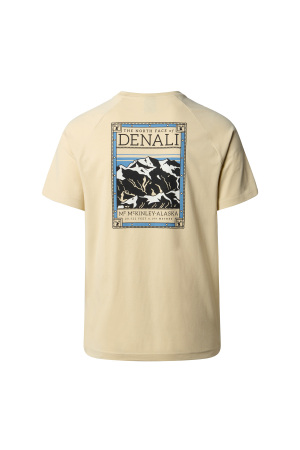 S/S North Faces Tee Erkek T-Shirt - NF0A87NU Gri - 2
