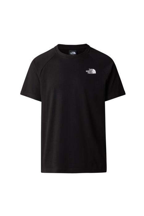 S/S North Faces Tee Erkek T-Shirt - NF0A87NU Siyah - 1