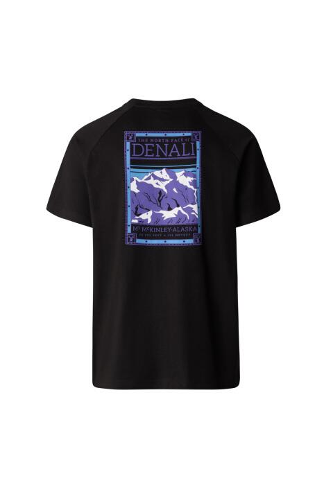 S/S North Faces Tee Erkek T-Shirt - NF0A87NU Siyah - 2