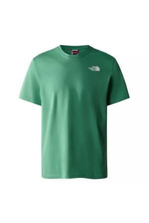 S/S Redbox Tee Erkek T-Shirt - NF0A2TX2 Yeşil - Thumbnail