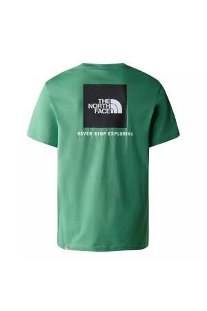 S/S Redbox Tee Erkek T-Shirt - NF0A2TX2 Yeşil - Thumbnail