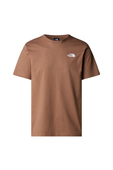 S/S Redbox Tee Erkek T-Shirt - NF0A87NP Açık Kahverengi - 1