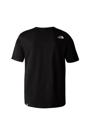 S/S Rust 2 Erkek T-Shirt - NF0A4M68 Siyah/Neon Sarı - Thumbnail