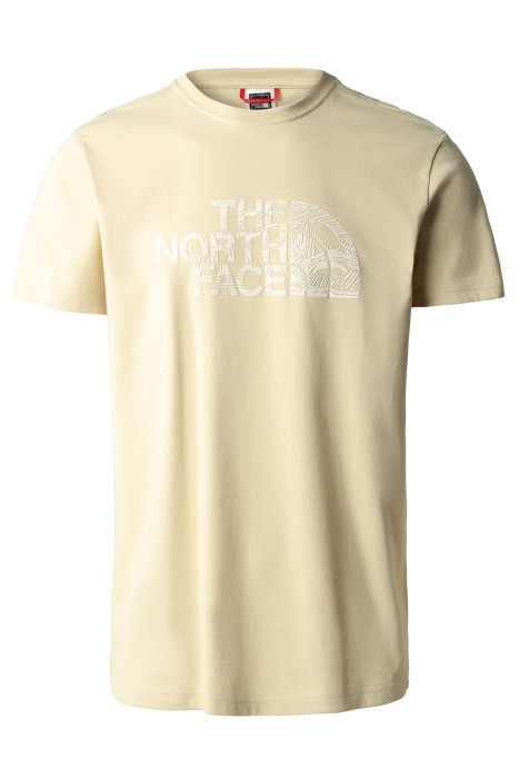 S/S Woodcut Dome Erkek T-Shirt - NF0A827H Gri