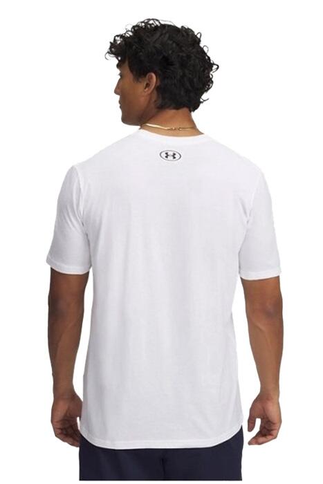 Stacked Logo Erkek T-Shirt - 6000211 Beyaz - 2