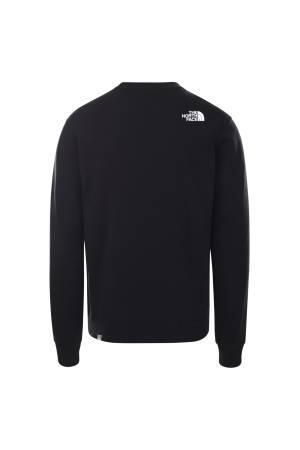 Standard Crew - Eu Erkek SweatShirt - NF0A4M7W Siyah - Thumbnail