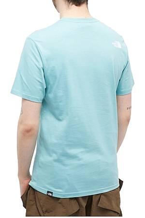 Standard Ss Tee Erkek T-Shirt - NF0A4M7X Su Yeşili - Thumbnail