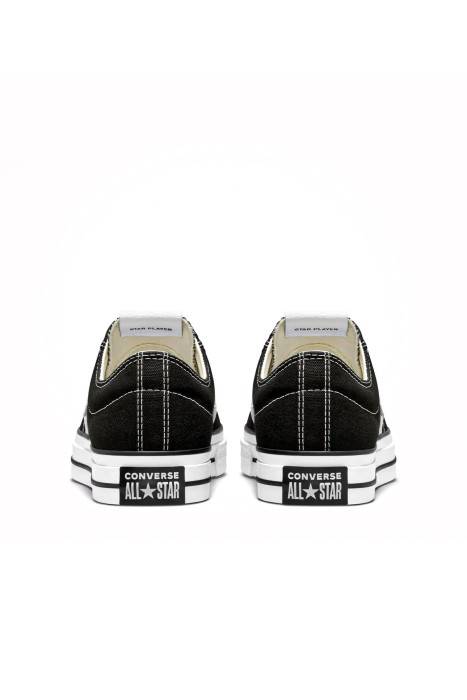 Star Player 76 Premium Canvas Unisex Sneaker - A01607C Siyah