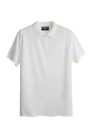 Stark Erkek Polo T-Shirt - 21.01.07.051 Ekru - Thumbnail