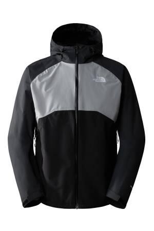 Stratos Erkek Kapüşonlu Ceket - NF00CMH9 Siyah/Gri - The North Face