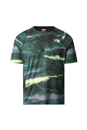 Summit High Trail Run S/S Erkek T-Shirt - NF0A7ZTR Desenli - The North Face