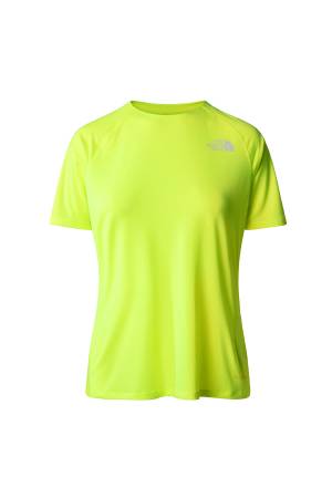 Summit High Trail Run S/S Kadın T-Shirt - NF0A7ZTV Neon Sarı - The North Face