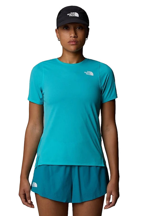Summıt Hıgh Traıl S/S Kadın T-Shirt - NF0A88X9 Koyu Mavi - 1