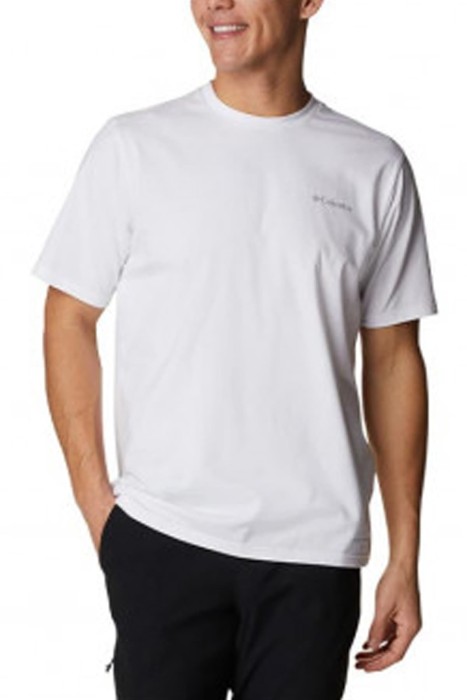Columbia - Sun Trek Erkek Kısa Kollu T-Shirt - AO0805 Beyaz