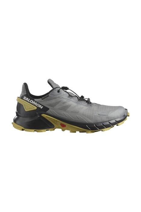 Salomon - Supercross 4 Gtx Erkek Ayakkabı - L47317200 Gri/Siyah