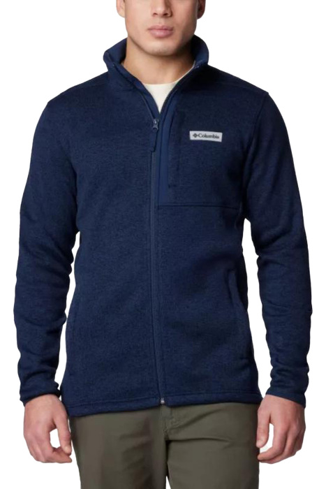Sweater Weather Full Zıp Erkek Polar Üst - AO9845 PFG Lacivert - 1