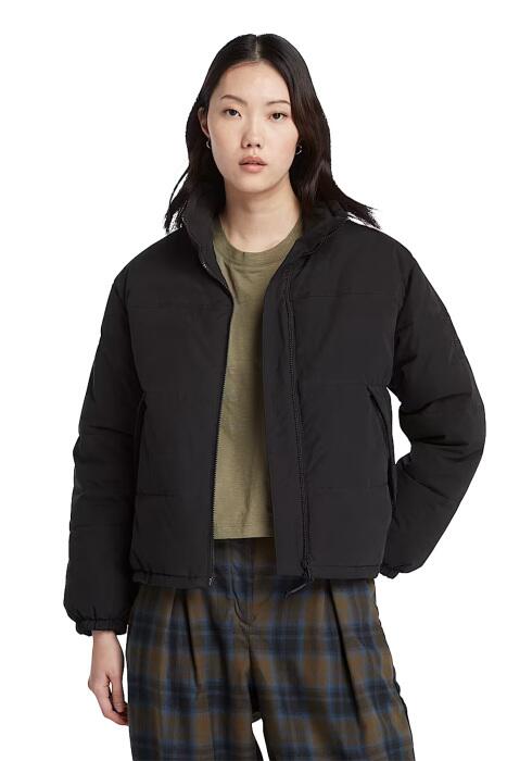 Synthetic Insulated Puffer Kadın Mont - TB0A6HBW Siyah - 1