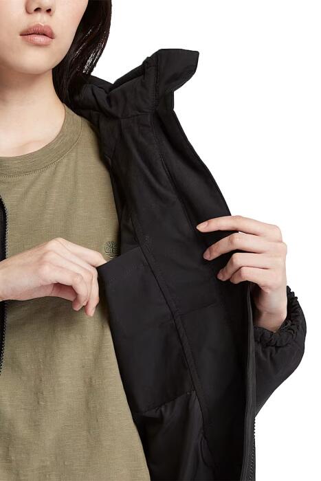 Synthetic Insulated Puffer Kadın Mont - TB0A6HBW Siyah - 4