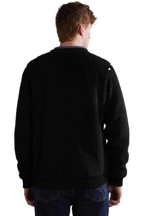 T-Morgex C Erkek Polar SweatShirt - NP0A4GJ1 Siyah - 3