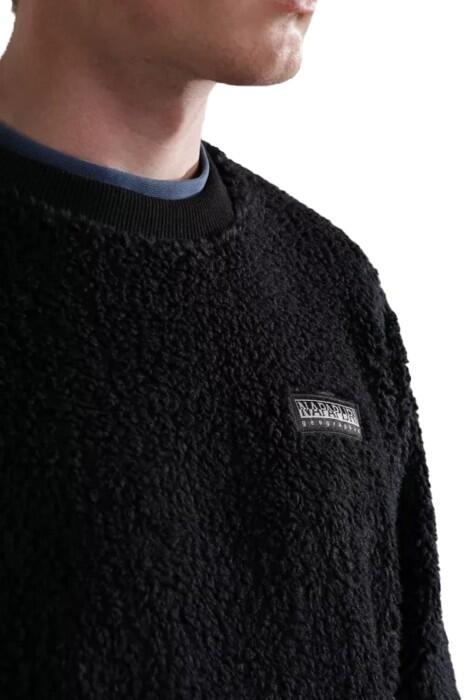 T-Morgex C Erkek Polar SweatShirt - NP0A4GJ1 Siyah - 4