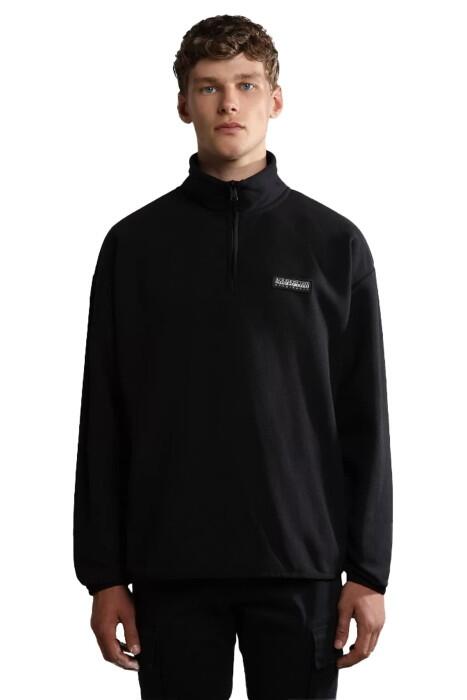 Napapijri - T-Morgex Erkek Polar SweatShirt - NP0A4GAQ Siyah