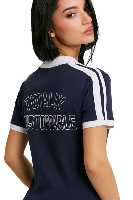 Tally Weijl Kadın Polo T-Shirt - STSCOMITSKI Lacivert - 3