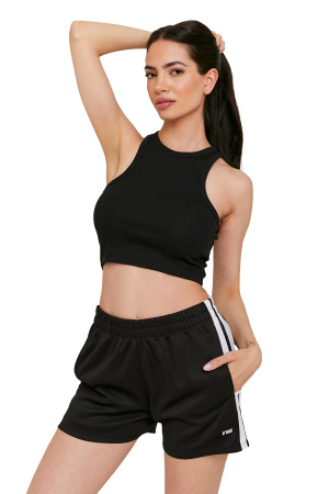 Tally Weijl Kadın Short - SSHPEOPPER Siyah - Tally Weijl