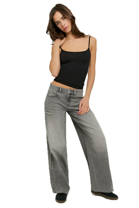 Tally Weijl Woven Kadın Jean Pantolon - SPADEDODA Gri - 1