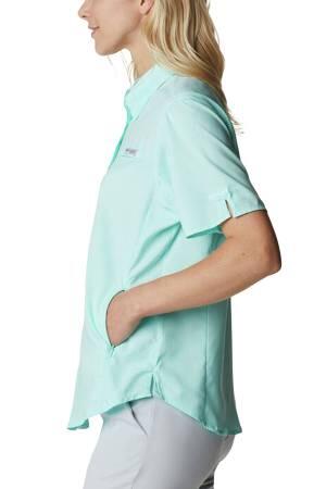 Tamiami II SS Shirt Kadın Gömlek Kadın Kısa Kollu Gömlek - FL7277 Mavi - 3