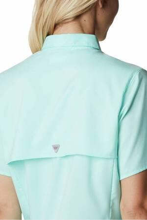 Tamiami II SS Shirt Kadın Gömlek Kadın Kısa Kollu Gömlek - FL7277 Mavi - Thumbnail