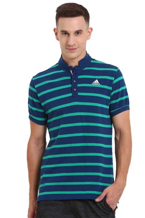 Tc 1 Erkek Polo T-Shirt - EC5352 Petrol Yeşili/Petrol Mavisi - 1