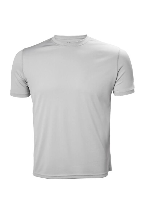Tech Erkek T-Shirt - 48363 Açık Gri