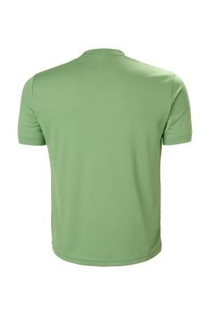 Tech Graphic Erkek T-Shirt - 63088 Çağla Yeşili - Thumbnail