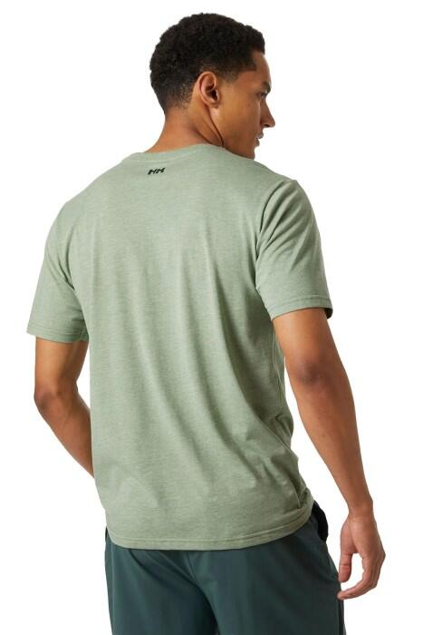 Tech Logo Erkek T-Shirt - 63165 Çağla Yeşili - 3