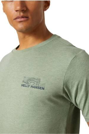 Tech Logo Erkek T-Shirt - 63165 Çağla Yeşili - 6