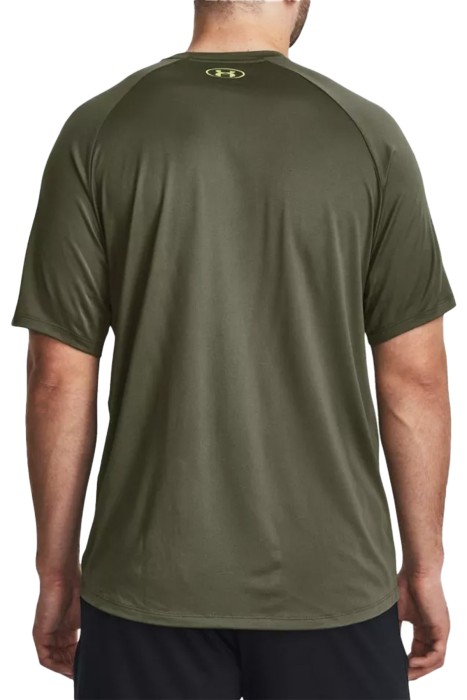 Tech Prt Fill Ss Erkek T-Shirt - 1380785 Yeşil
