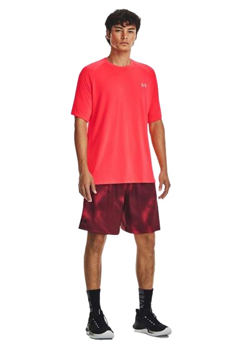Tech Reflective Erkek T-Shirt - 1377054 Kırmızı /Siyah