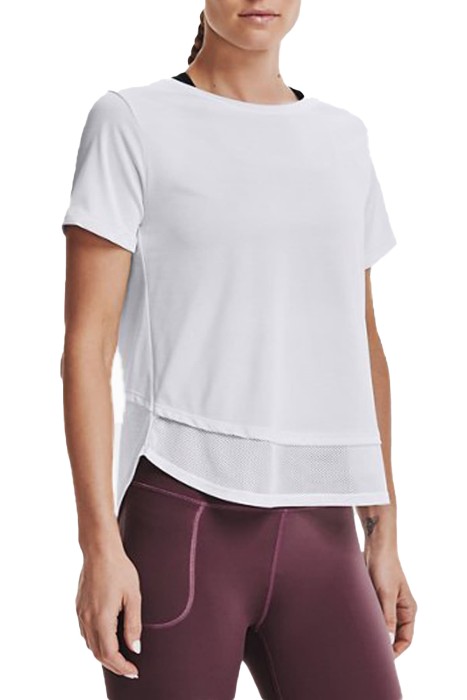 Under Armour - Tech Vent Ss Kadın T-Shirt - 1366129 Beyaz