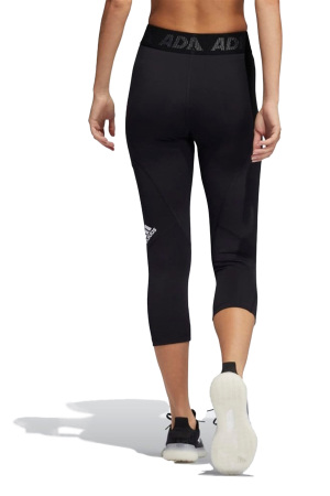 Techfit 3/4 Kadın Tayt - GL0691 Siyah - 2