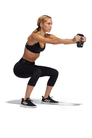 Techfit 3/4 Kadın Tayt - GL0691 Siyah - 4