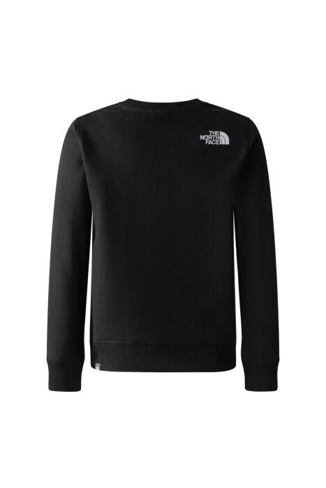 Teen Redbox Crew Çocuk SweatShirt - NF0A82EP Siyah/Neon Sarı