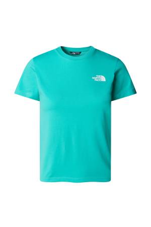 Teen S/S Simple Dome Tee Erkek T-Shirt - NF0A87T4 Beyaz - The North Face