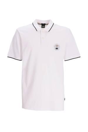 Tenis Topu Logolu Erkek Polo T-Shirt - 50486202 Beyaz - Thumbnail