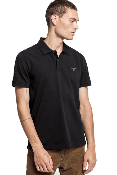 Gant - The Orıgınal Pıque Ss Rugger T-Shirt - 2201 Siyah