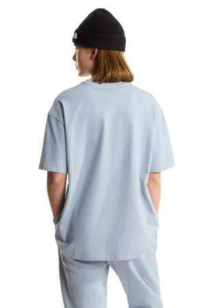 Tnf Essential Simple Dome Os Kadın T-Shirt - NF0A8EVX Buz Mavisi - 3