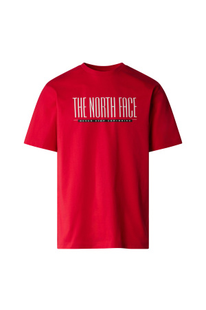 Tnf Est 1966 S/S Tee Erkek T-Shirt - NF0A87E7 Kırmızı - The North Face