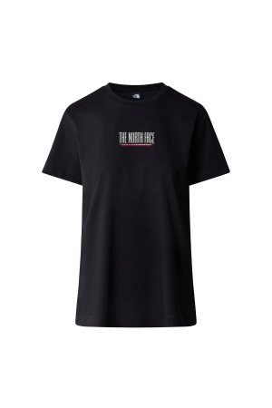 Tnf Est 1966 S/S Tee Kadın T-Shirt - NF0A87E9 Siyah - The North Face