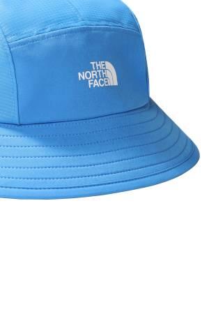 Tnf Run Bucket Unisex Şapka - NF0A7WH5 Mavi - Thumbnail