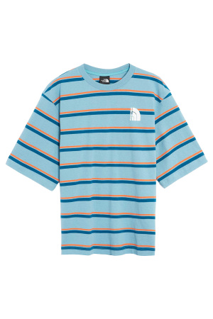 Tnf S/S Easy Tee Erkek T-Shirt - NF0A7ZZ2 Mavi/Turuncu - The North Face